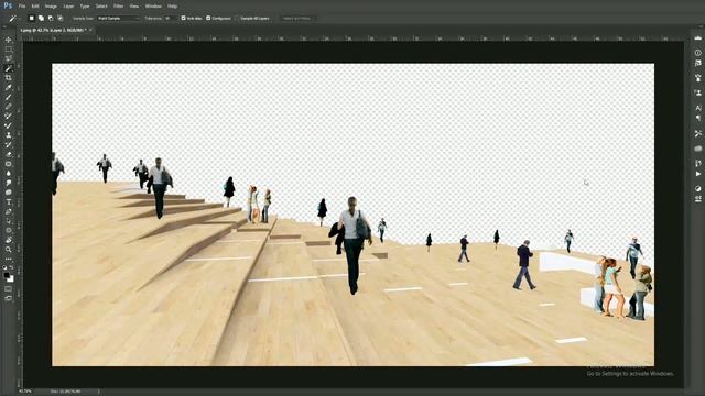 Photoshop - Magic Wand tool смотреть онлайн