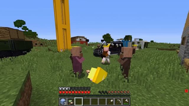 ?НУБИК КУБИК Сломал Ногу в Майнкрафте! Нога в Гипсе! Шеди и Леска Помогли Нубику смотреть онлайн