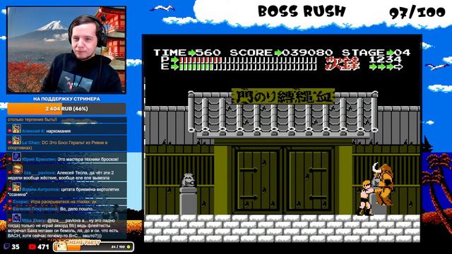 BOSS RUSH. Hardcore! 100 NES боссов - 36 000 подписчиков. - Часть 3 от @Kuluk01 смотреть онлайн