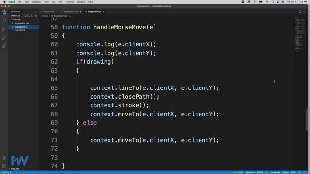 Javascript Drawing App Using the HTML5 Canvas Element смотреть онлайн