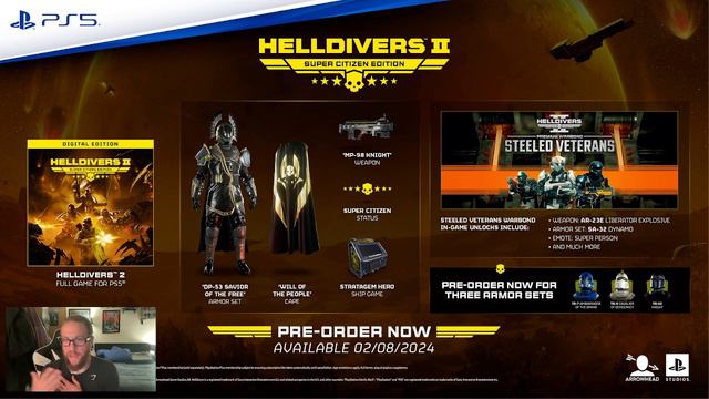 Helldivers 2 Super Citizen Edition Announced for PS5 смотреть онлайн
