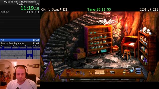 King's Quest 3: To Heir is Human Redux (AGD Remake), Any% in 22:11 смотреть онлайн