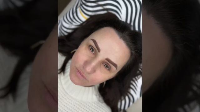 Перекрытие старого неудачного татуажа??? #перманент #перманентбровей #татуажбровей смотреть онлайн