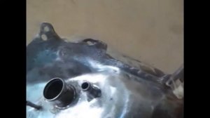 ремонт бака холодной сваркой