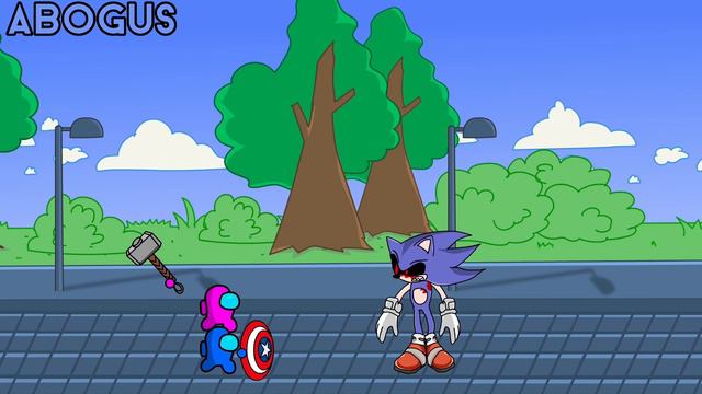 Friday Night Funkin' Sonic.EXE VS Among Us | Among Us VS SONIC.EXE | Creepy Sonic.EXE смотреть онлайн