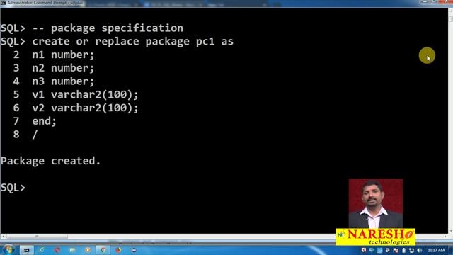 Oracle PL/SQL Tutorials | Package Variables : Public Variables | by Mr.Vaman Deshmukh смотреть онлайн