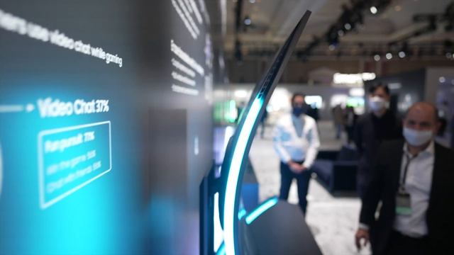 Samsung Odyssey ARK 1ms CURVED Gaming Monitor?!? AVS Forum Best of CES 2022 Award Winner смотреть онлайн