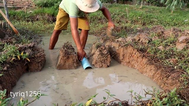 Top 3 Strange Equipment By Excellent Fish Trap Fishing - Fish Trap System Using Strange Equipment. смотреть онлайн