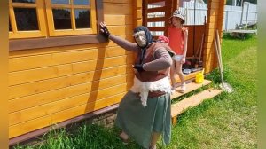 Баба Яга, купила себе дом! 9 серия.