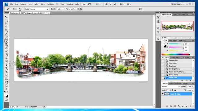 Photoshop CS4: Photo To Painting Tutorial смотреть онлайн