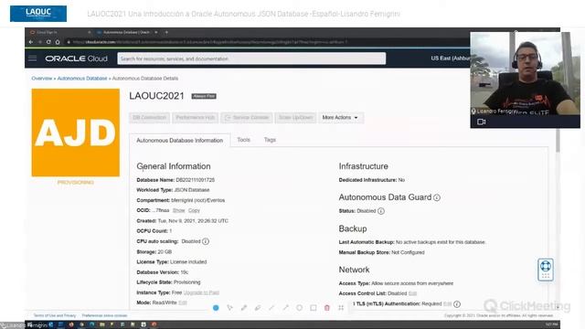 Una Introducción a Oracle Autonomous JSON Database Lisandro Fernigrini смотреть онлайн