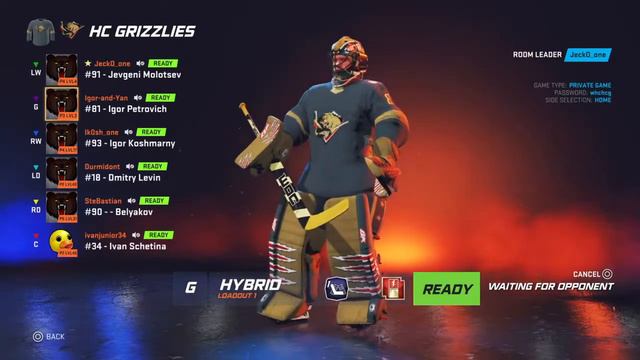 NHL 20 EASHL Чемпионат ECL 10 NEO HC Grizzlies vs Wolfsruden HC смотреть онлайн