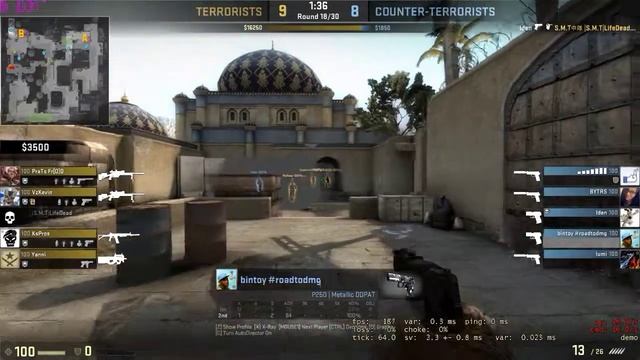 P250 Flickshot - CS:GO смотреть онлайн