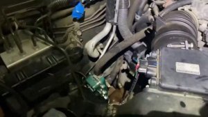 Установка подогревателя 220V Митсубиши  Паджеро Спорт 3.0