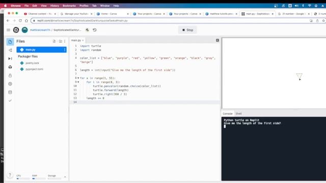 How to program with Python - Turtle Color смотреть онлайн