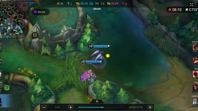 Кай'са как отдельный вид искусства 1.1.3. Без кары и нормального лесника в команде. смотреть онлайн