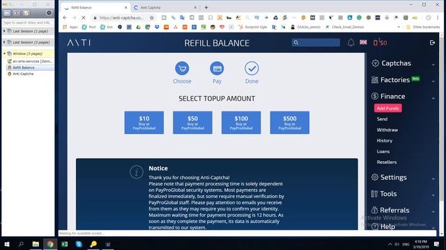 Module Anti Captcha Connexion Avec Zennobox смотреть онлайн
