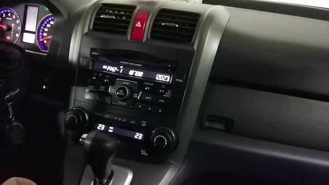 Работа электровентилятора Luzar на Honda CR-V 3