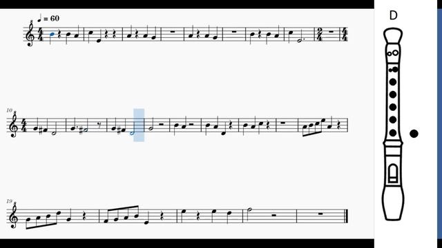 Dark Souls 2 - Majula Recorder lesson (finger chart + notes) смотреть онлайн