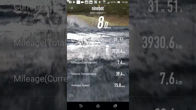 Ninebot one E Offroad winter driving смотреть онлайн