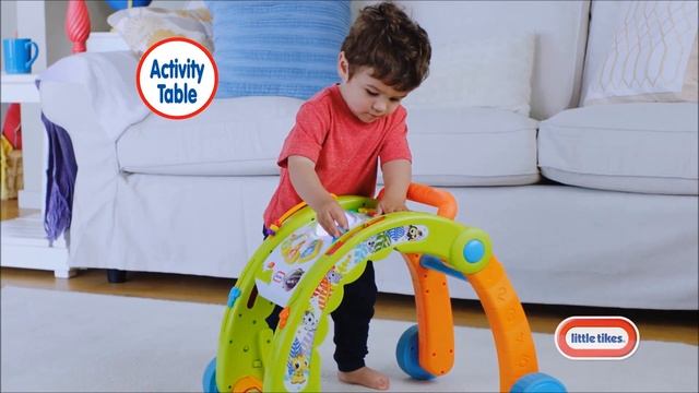 Little Tikes Light 'n Go 3-in-1 Pink Activity Walker смотреть онлайн
