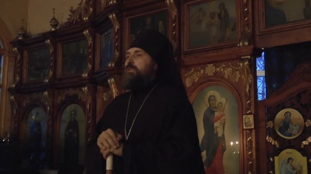 Проповедь епископа Серапиона после Чина погребения Спасителя (18 апреля 2014 г. Кокшетау)