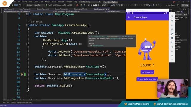 Singleton vs Transient - What's the Difference in .NET Dependency Injection? смотреть онлайн