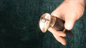 Казачий нож Пластунский (дамасская сталь ) худож. литьё ножа и ножен