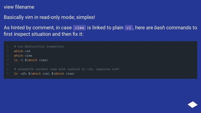 How can I open a file read-only from command line with emacs/vi/vim смотреть онлайн