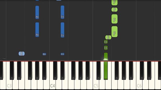 Blue Moon - Jazz Piano Tutorial смотреть онлайн