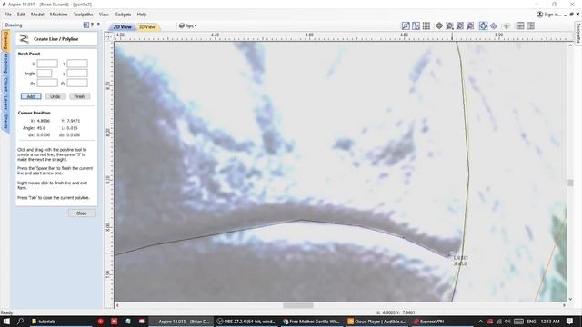 Learn to 3D model in Vectric Aspire. Episode 2. How to use the sculpting tools. смотреть онлайн