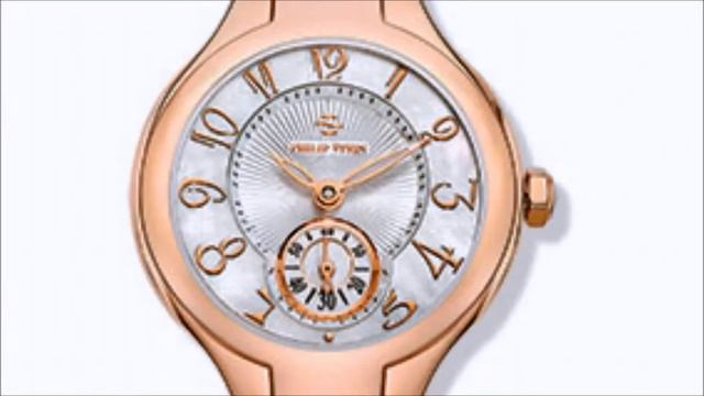Philip Stein Women's 44RGP FMOP SS5RGP Round Rose Gold Plated Mother Of Pearl Bracelet Watc смотреть онлайн