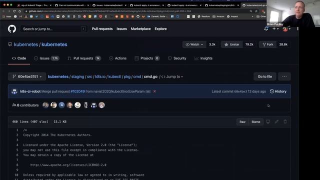 Kubernetes SIG CLI 20210721 - bug scrub смотреть онлайн