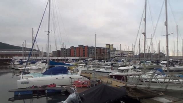 35. Уэльс. Прогулка по Swansea. Крепость, аттракционы, академическая гребля.
