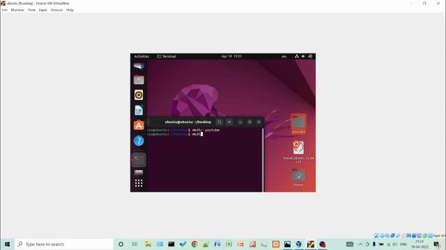 1. mkdir ? in Ubuntu смотреть онлайн