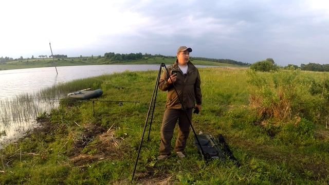 Карповые снасти. Набор для взвешивания рыбы. смотреть онлайн