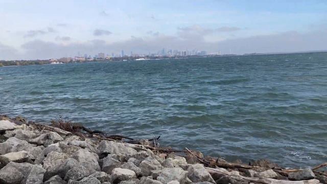 У-ух дух захватывает! Какое огромное озеро Онтарио смотреть онлайн