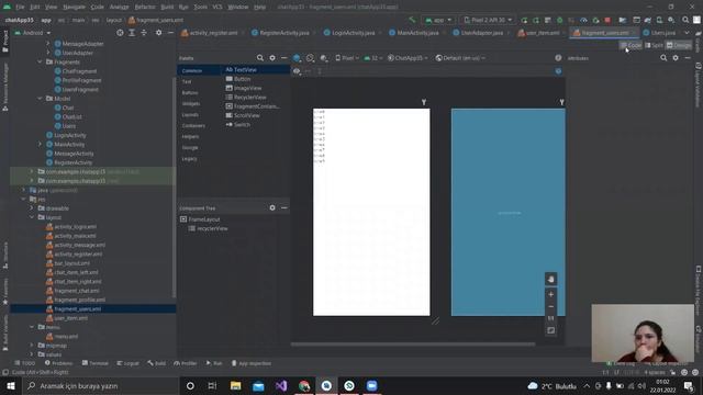 Android Studio Chat Application with Java + Firebase смотреть онлайн