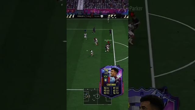 The best Brazil card in fifa 22??🔥🇧🇷 #coutinho #fifa #football #foryou смотреть онлайн
