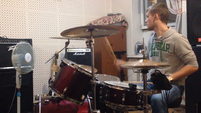 Владислав Вычуров - Сентябрь (Стигмата Drum Cover) смотреть онлайн