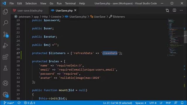 ? Laravel Livewire: Enviar y recibir eventos entre el componente y la vista смотреть онлайн