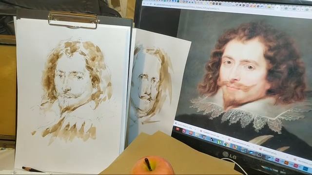 Эфир Акварель Линер Портрет Наброски смотреть онлайн