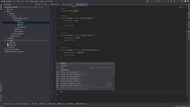 Builder Design Pattern with simple example | Design Patterns смотреть онлайн