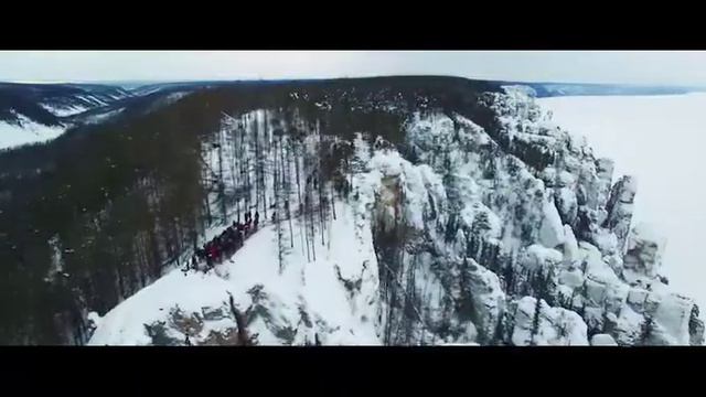 Ленские столбы. Зимой. смотреть онлайн