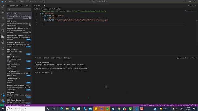 How to Configure Visual Studio Code to Remotely SSH to an AWS Instance смотреть онлайн