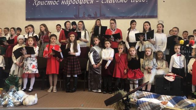 "Різдво прийшло" дитячий хор Церкви "Жива вода" смт. Клесів7.01.19 смотреть онлайн