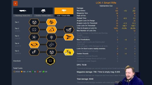 Deep Rock Galactic | Lok-1 Smart Rifle Overclock Builds смотреть онлайн