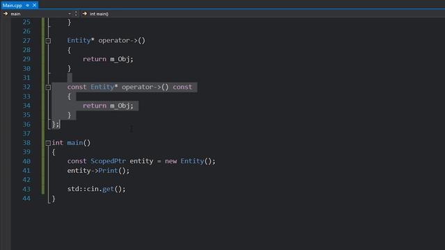 The Arrow Operator in C++ смотреть онлайн