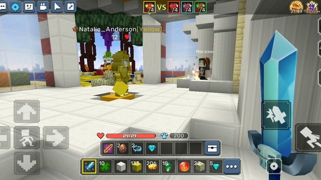 Blockman GO играем в бедварс смотреть онлайн