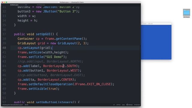 Part 12 - How to Use Java GridLayout | Java GUI Tutorial смотреть онлайн